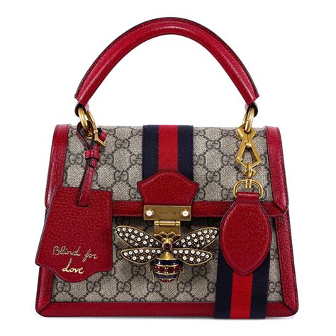 gucci bee red bag